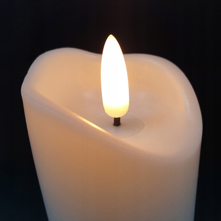 Elektrická náplň LED svíčka s efektem plamene 15 cm