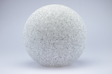 Venkovní zahradní lampa 230V E27 BULL 30cm Kámen