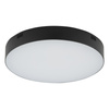 Plafond Stropní svítidlo LED Svítidlo pro povrchovou montáž 50W 4300lm 3000K Warm Black LID ROUND 10410 Nowodvorski