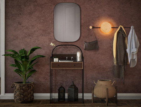 Nástěnné svítidlo s LED věšákem na oblečení 6W 80lm 3000K Warm Black Decor Ledvance