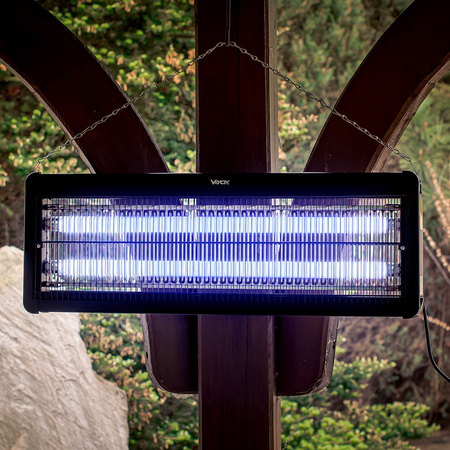 Elektrická stojací lampa s insekticidní pastí 180m2 černá IKV-40W VAYOX