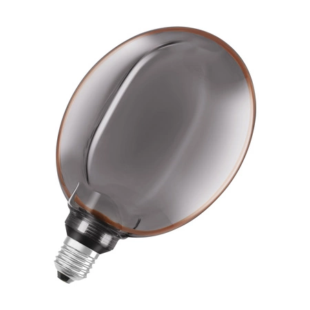 Dekorativní LED žárovka G183 Sphere E27 4W = 12W 110lm 1800K teplá bílá 330° Smoke Filament Dimmable Vintage 1906 Osram
