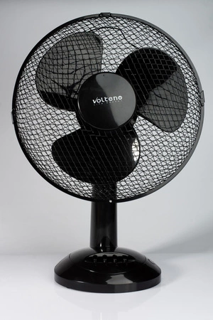 Stolní ventilátor Cirkulátor vzduchu Stojací stolní ventilátor 49cm 30W Černý