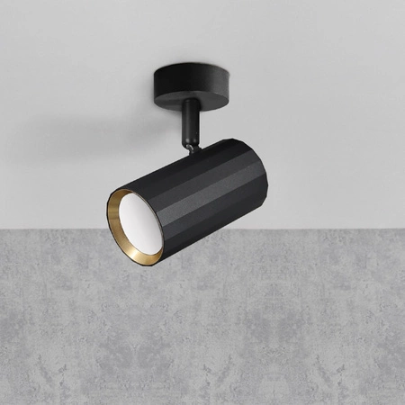 GU10 Black Gold NICEA Sanico Goldlux nástěnné a stropní reflektorové reflektory