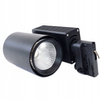 LED dráhové světlo 30W 3000K lampa pro 3fázové dráhy černá