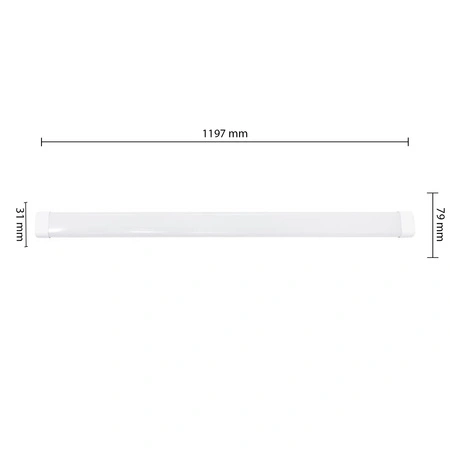 Lineární svítidlo LED 54W 5820lm 6500K Cold 120° Masterled White