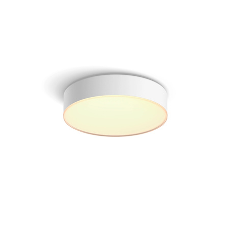 LED stropní plafon Enrave White 9,5W 26cm CCT PHILIPS HUE Bluetooth + stmívač