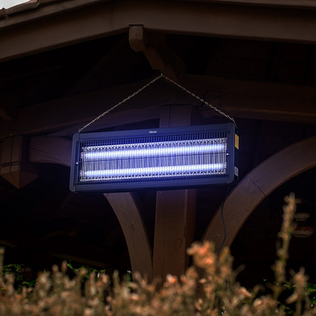 Elektrická stojací lampa s insekticidní pastí 180m2 černá IKV-40W VAYOX