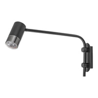 Nástěnné svítidlo GU10 Black Minimalist Zircon 5072 Rabalux