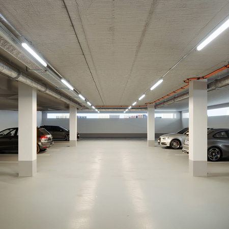 Hermetické svítidlo s reflektorem IP65 T8 Zářivka 2x 120cm Zářivka 18W 6500K