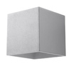 Nástěnné svítidlo QUAD 1 G9 Cube Up-Down Minimalist Grey SOLLUX
