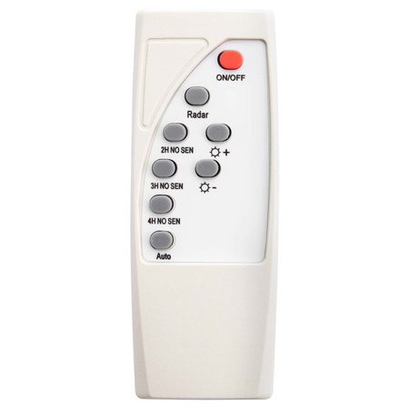 Pouliční lampa LED solární lucerna 150W IP65 mikrovlnný pohybový senzor + dálkové ovládání