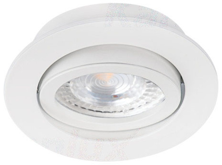 DALLA MR16 Gx5.3 bílá Kanlux vestavné halogenové stropní svítidlo