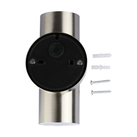 Nástěnné svítidlo zahradní lampy GU10 IP44 Horní/Spodní Stříbrná VT-7622 V-TAC