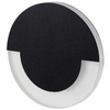 Schodišťové svítidlo LED 0,8W 13lm 3000K Warm Round Black Sola Kanlux