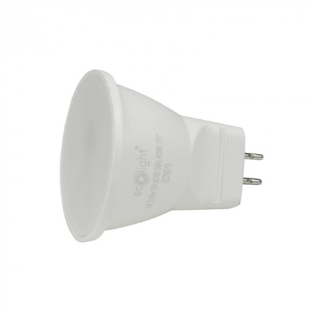 LED reflektorová žárovka MR11 3W 270lm 4000K Neutral 12V Ecolight