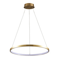 LED závěsné stropní svítidlo 20W 2600lm 4000K neutrální 120° zlaté LEA Sanico Goldlux
