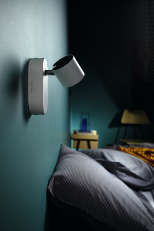 LED STAR stropní svítidlo 4,5W 2700K stmívatelné reflektorové svítidlo pohyblivé bílé PHILIPS