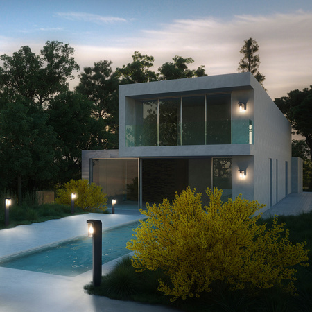 Nástěnné svítidlo E27 IP44 Endura CLASSIC CASCADE WALL LEDVANCE nástěnné svítidlo