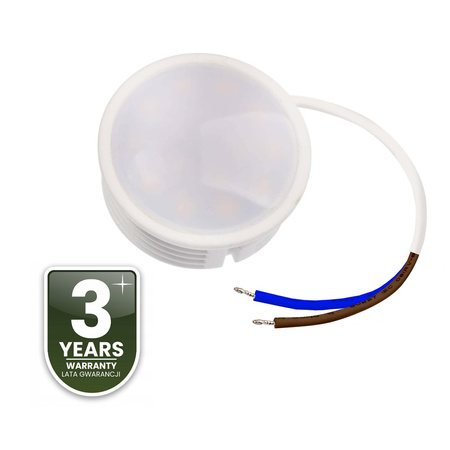 LED Vložka do svítidla Modul INSERT Mléčný 5W = 35W 120° 470lm 6500K Studené světlo LUMILED