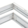 Rámeček pro povrchovou montáž 63 mm pro LED panel 60x60 cm Klik White Kobi