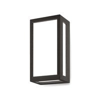 Venkovní nástěnná lampa LED 10W 460lm 4000K Neutral IP54 Black Entera Kobi Garden Wall