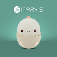 Dětské LED noční světlo 0,75W 3000-4000K teplé a neutrální + vícebarevné RGB dobíjecí 1200mAh růžové BABY DINO MARY'S