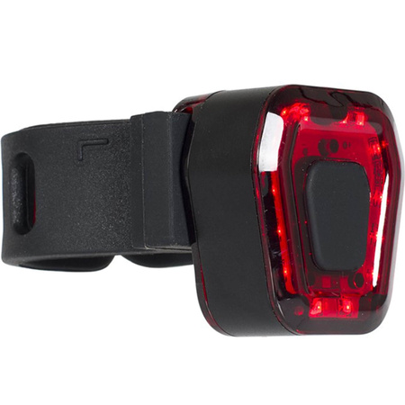 Zadní světlo na kolo LED zadní světlo USB červené s dobíjecí baterií 5 světelných režimů VAYOX