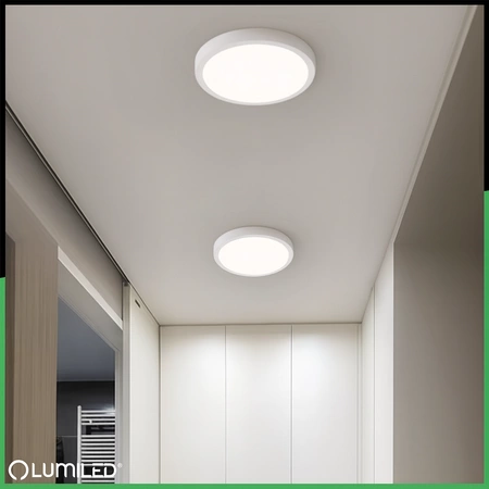 Stropní svítidlo LED pro povrchovou montáž 12W Round 4000K GLOW White LUMILED