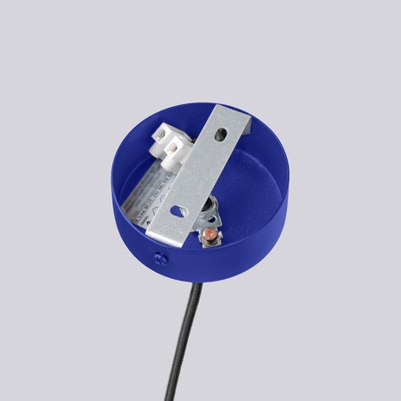 Lustr Závěsné svítidlo 6x G9 Hliníková modrá ultramarínová svatozář Francouzské nebe SL.1835 Sollux