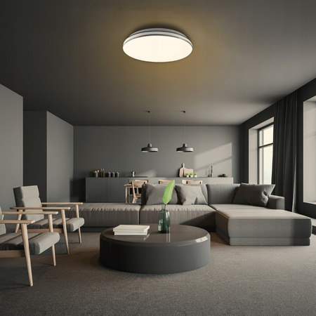 Kulaté LED stropní svítidlo KIRO 18W 4000K 33cm IP44