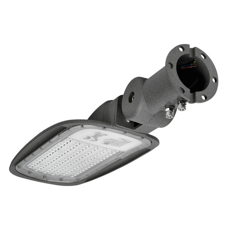 Pouliční svítidlo LED Industrial Road Luminaire 100W 9800lm 4000K neutrální bílá IP65 IK08 šedé Vespa Kobi