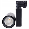 LED dráhové světlo 30W 4000K lampa pro 3fázové dráhy černá