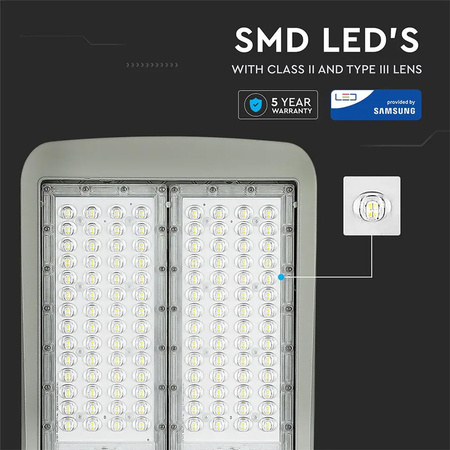 LED pouliční lampa 150W 5700K stmívatelná SAMSUNG CHIP VT-152ST V-TAC
