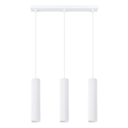 Stropní závěsné svítidlo Tuba Spot 3x GU10 White Carbon Deep Space SL.1537 Sollux