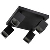 Reflektorové stropní svítidlo 4xGU10 QUANTUS Black