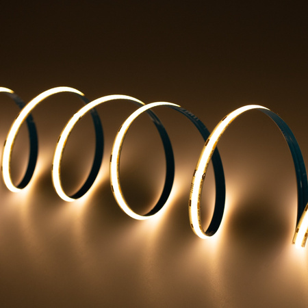 LED pásek COB, 12V 50W 1920LED NEON IP65 Teplá bílá 8mm 5m LUMILED