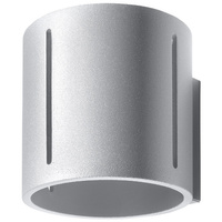 LED nástěnné svítidlo INEZ G9 Nástěnné svítidlo v přízemí šedé SOLLUX