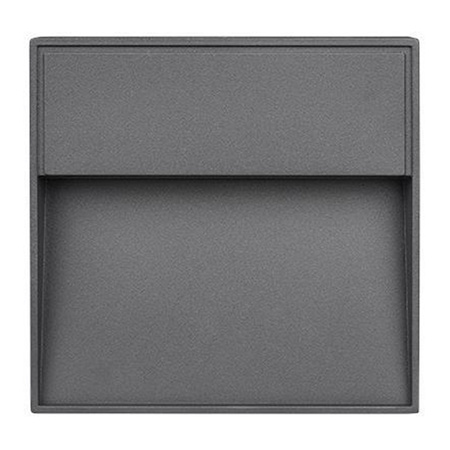 Zahradní lampa LED nástěnná lampa SANTIEGO 4W IP54 4000K čtvercová