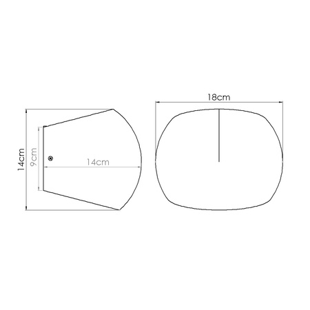 Nástěnné svítidlo Nástěnné svítidlo 2x G9 Concrete Grey GLOBE Persian Indigo SL.1362 Sollux