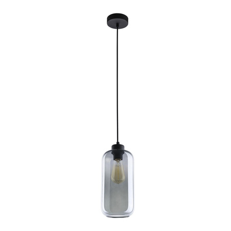 MARCO GRAPHITE Závěsné stropní svítidlo Glass+Metal Graphite Loft E27 2077 TK Lighting