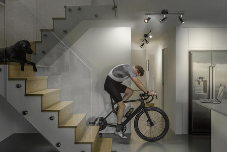 LED stropní nástěnné svítidlo Nástěnná povrchová montáž 10,2W 690lm 3000K teplá stmívatelná černá LED bodová Ledvance