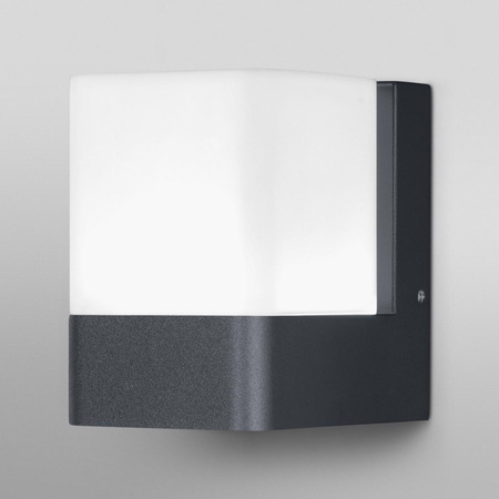 Chytrá LED zahradní nástěnná lampa 9.5W RGB+W tmavě šedá SMART+ WiFi CUBE LEDVANCE