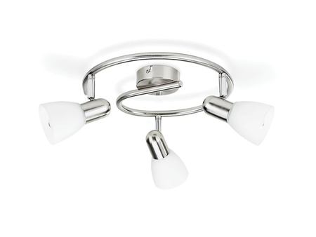 Stropní svítidlo BURLAP 3x E14 Nástěnné svítidlo Reflektor pevný PHILIPS