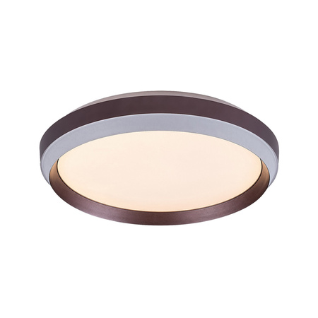 Plafond LED stropní svítidlo pro povrchovou montáž 24W 1100lm 3000K hnědá Moderní Fontana Rabalux