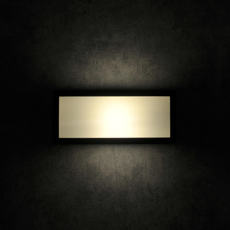 Zahradní svítidlo Nástěnné svítidlo MITO E27 IP54 Black GOLDLUX (Polux)