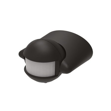 PIR detektor pohybu a soumraku LX39 180ST BLACK KOBI