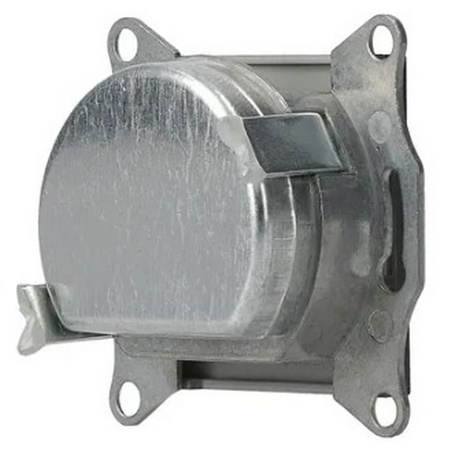 Jeden RTV terminál Anténní zásuvka 1dB bez rámu Asfora Anthracite