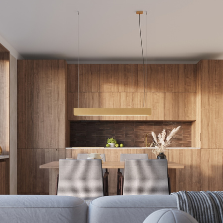 SPARK G13 Gold Moderní stropní závěsné svítidlo SOLLUX