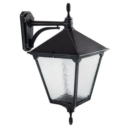 Zahradní venkovní fasádní svítidlo NÁSTĚNNÉ SVÍTIDLO LED Retro Square K 3012/1/BD KW E27 Su-Ma